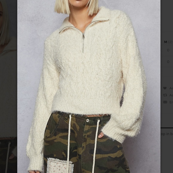 POL “ Francesca “ POL Berber 2 PIECE SWEATER SET 70 - Picture 4 of 10